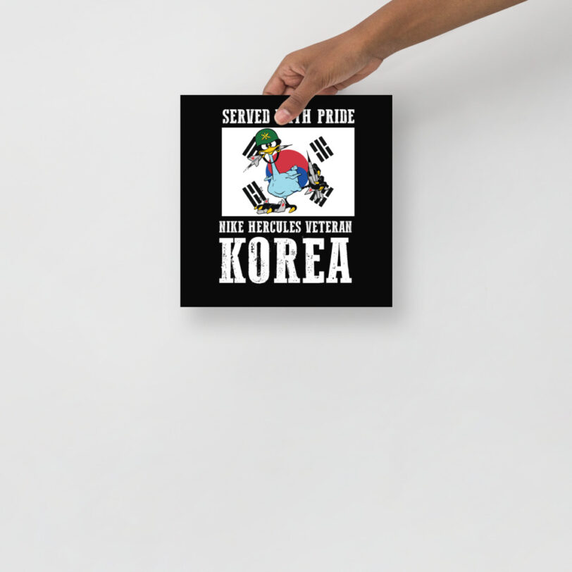 Korea Oozlefinch on Flag Poster - Image 2