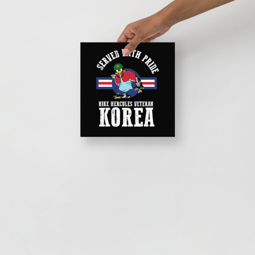 Korea Oozlefinch on Roundel Poster - Image 2