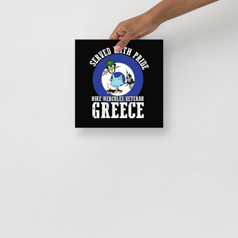 Greece Oozlefinch on Roundel Poster - Image 2