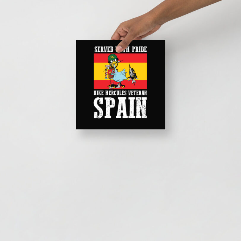 Spain Oozlefinch on Flag Poster - Image 2