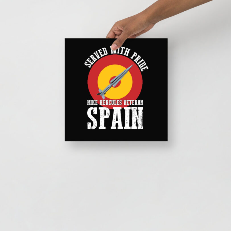 Spain Nike Hercules on Roundel Poster - Image 3