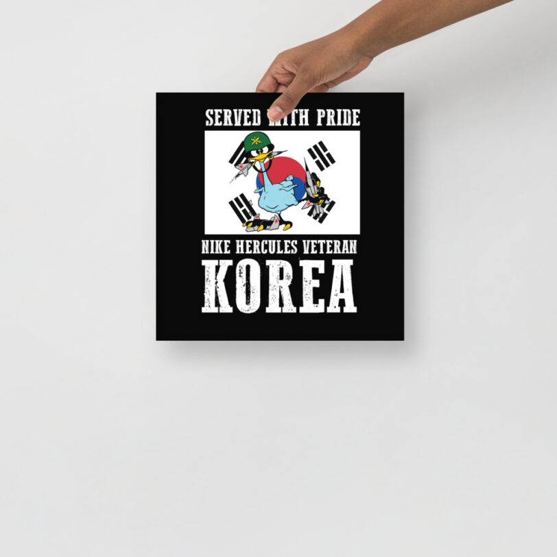 Korea Oozlefinch on Flag Poster - Image 3