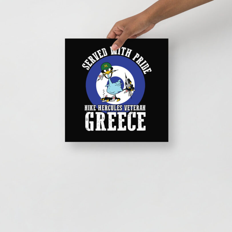 Greece Oozlefinch on Roundel Poster - Image 3