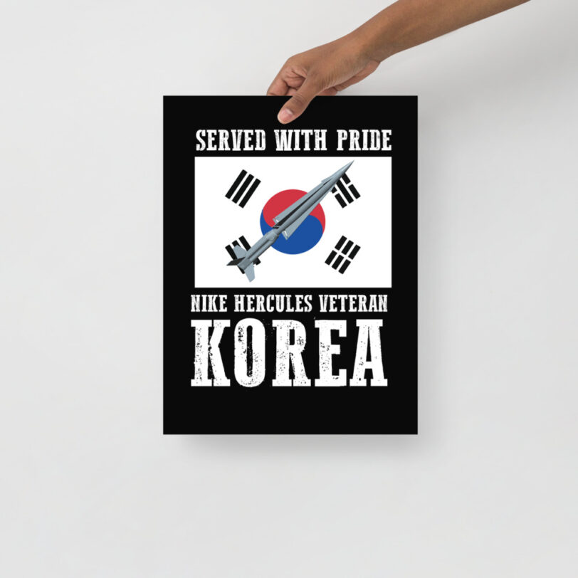 Korea Nike Hercules on Flag Poster - Image 4