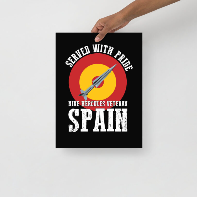 Spain Nike Hercules on Roundel Poster - Image 4