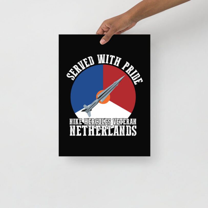 Netherlands Nike Hercules on Roundel Poster - Image 4