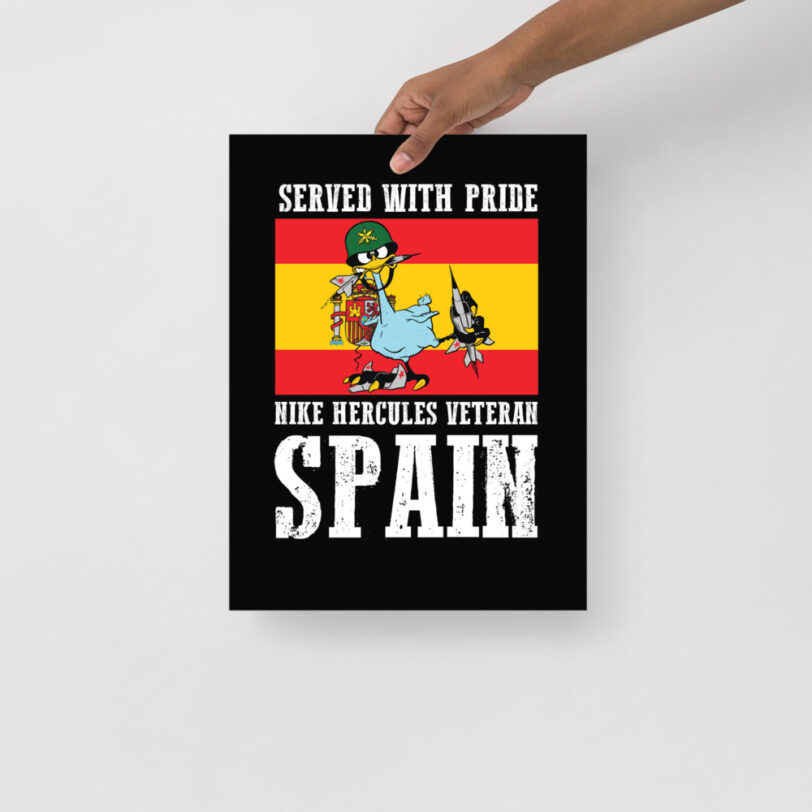 Spain Oozlefinch on Flag Poster - Image 4
