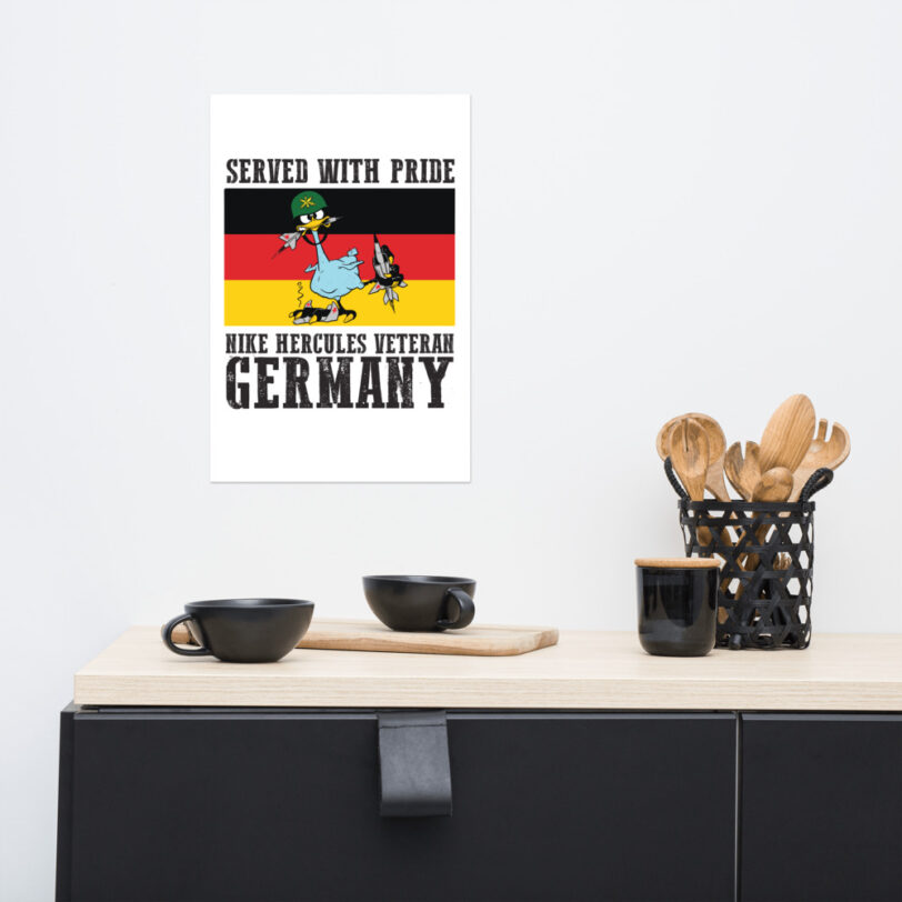 Germany Oozlefinch on Flag Poster - Image 5