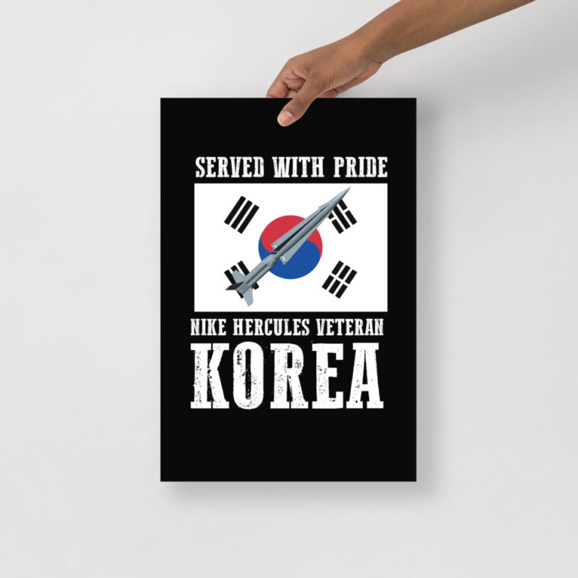 Korea Nike Hercules on Flag Poster - Image 5