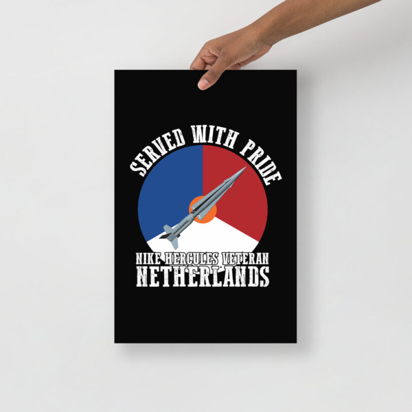 Netherlands Nike Hercules on Roundel Poster - Image 5