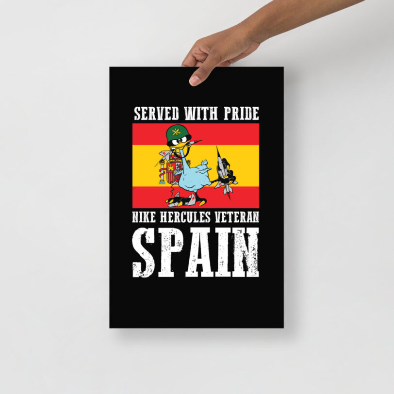 Spain Oozlefinch on Flag Poster - Image 5