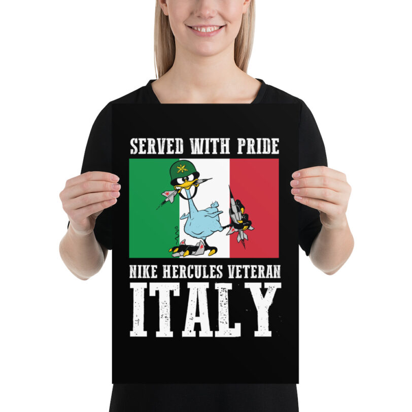 Italy Oozlefinch on Flag Poster - Image 5