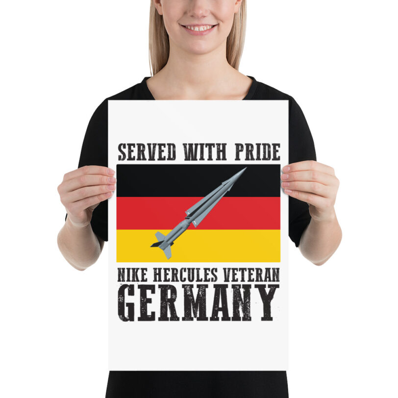 Germany Nike Hercules on Flag Poster - Image 5