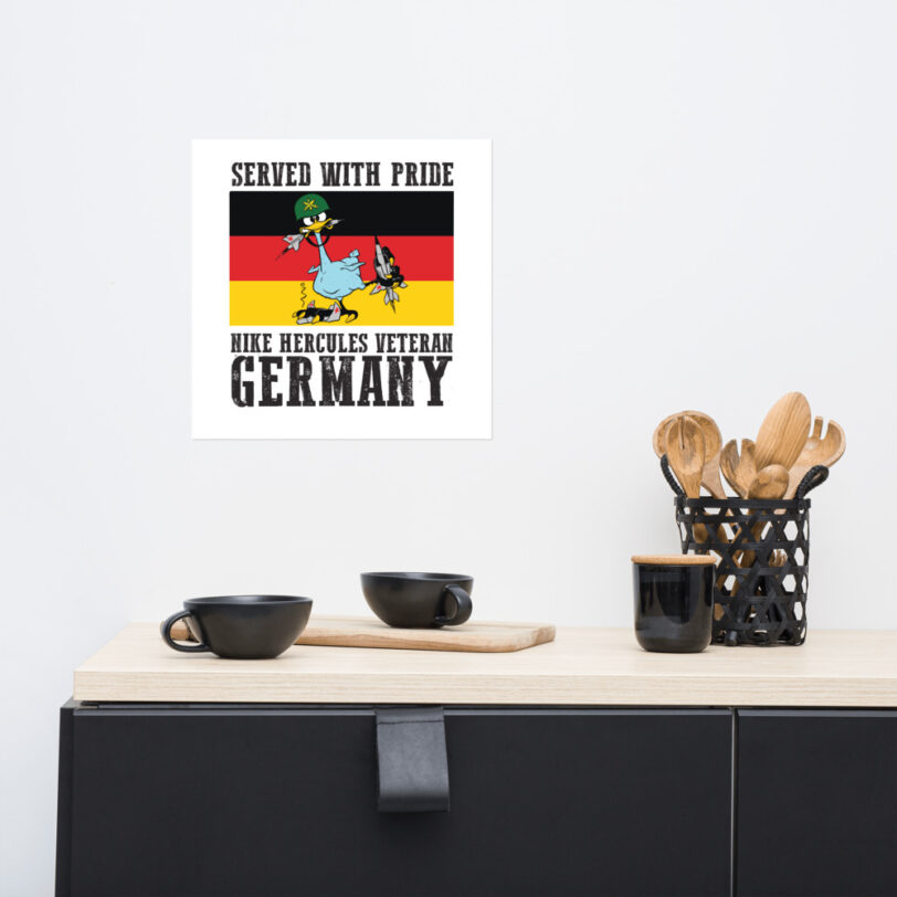 Germany Oozlefinch on Flag Poster - Image 6