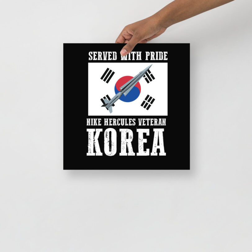 Korea Nike Hercules on Flag Poster - Image 6