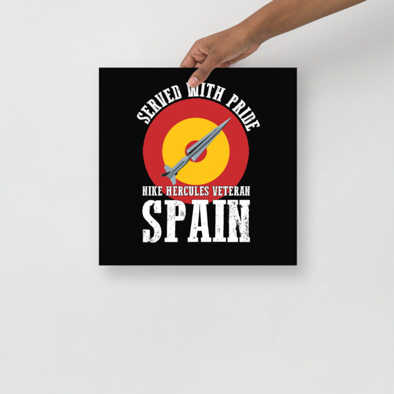 Spain Nike Hercules on Roundel Poster - Image 6