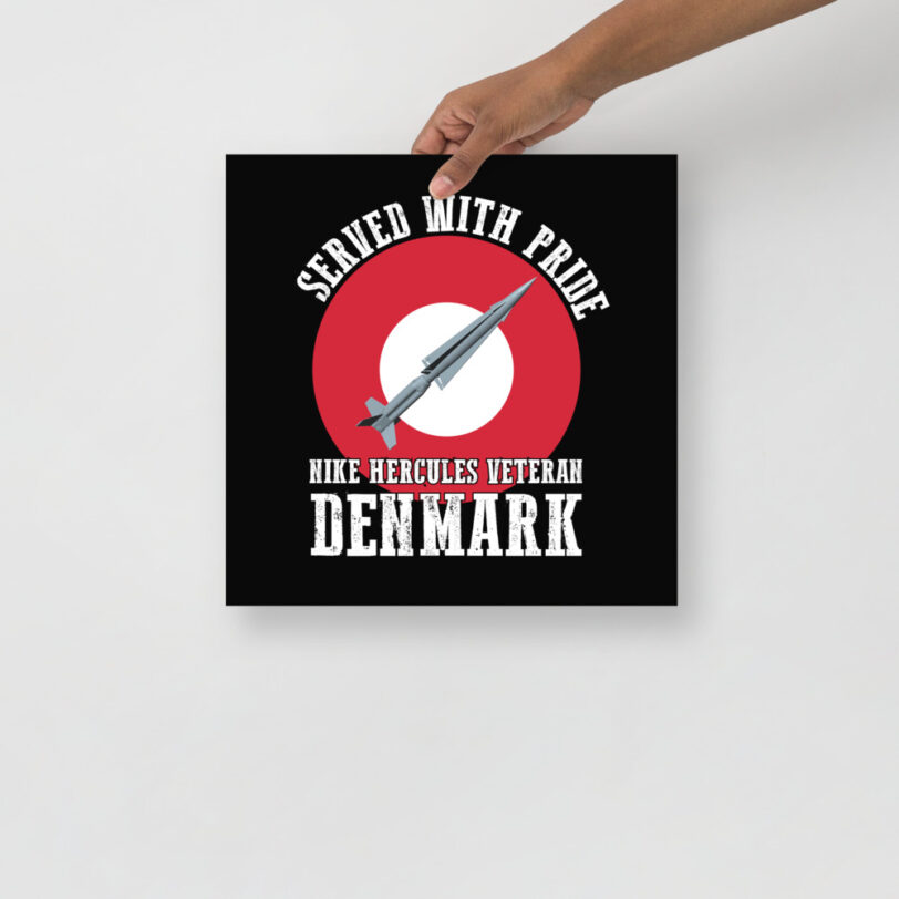 Denmark Nike Hercules on Roundel Poster - Image 6