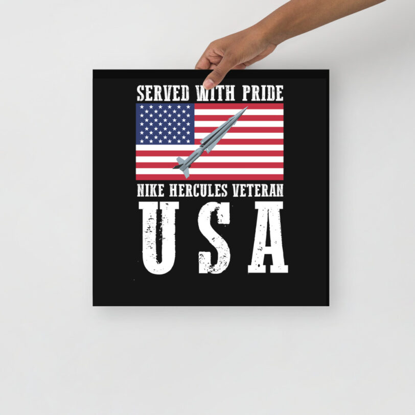 USA Nike Herc on Flag Poster - Image 7