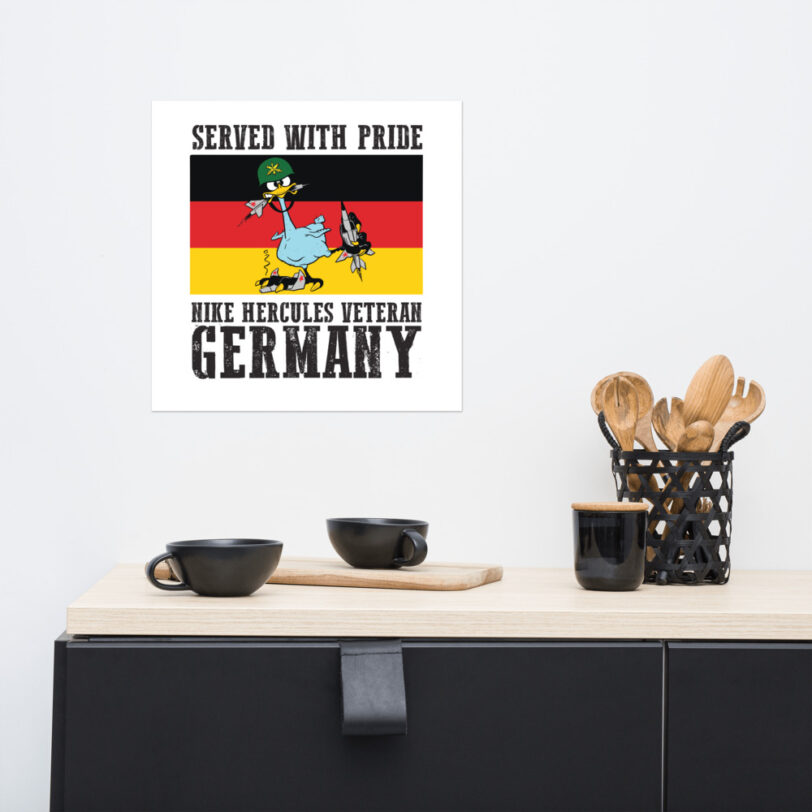 Germany Oozlefinch on Flag Poster - Image 7