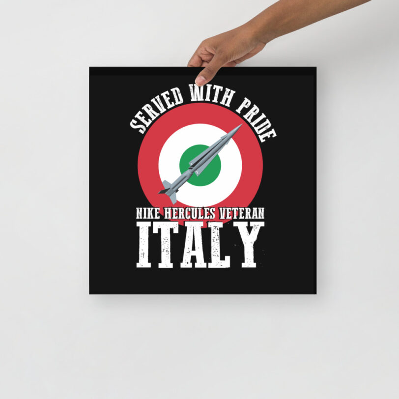 Italy Nike Hercules on Roundel Poster - Image 7