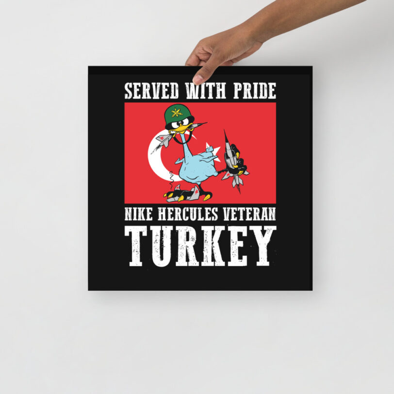 Turkey Oozlefinch on Flag Poster - Image 7