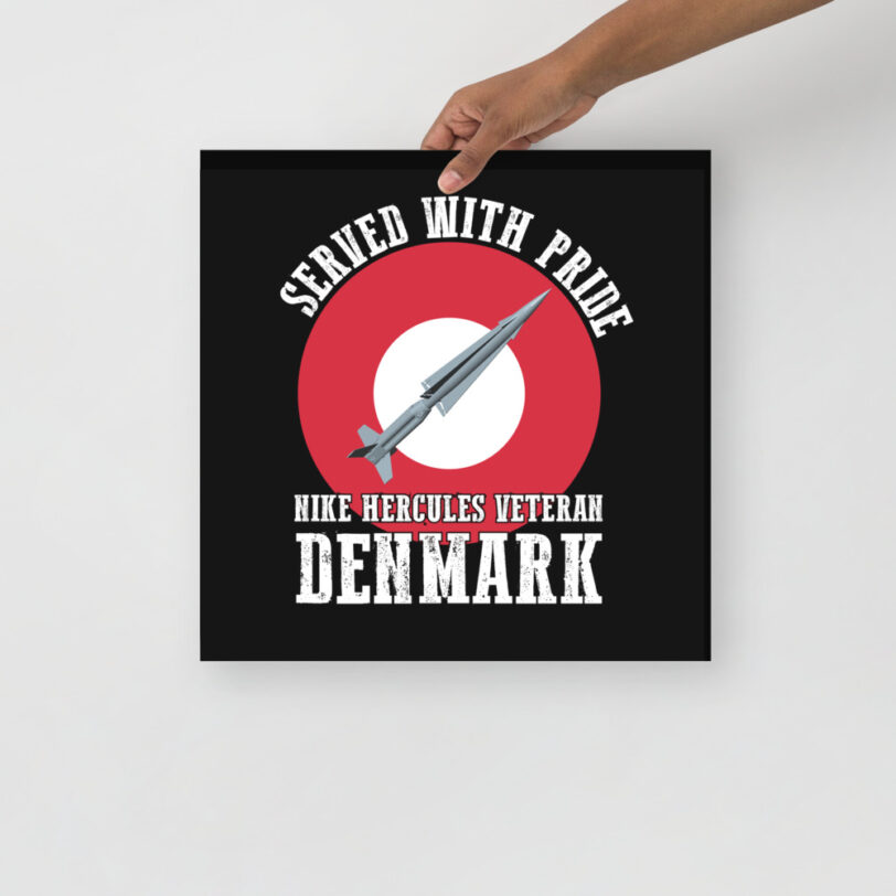 Denmark Nike Hercules on Roundel Poster - Image 7