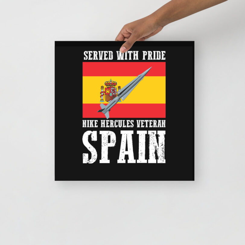 Spain Nike Hercules on Flag Poster - Image 7