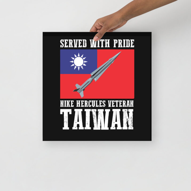 Taiwan Nike Hercules on Flag Poster - Image 7