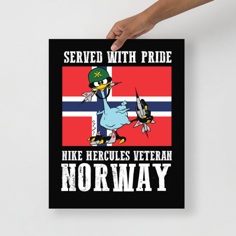 Norway Oozlefinch on Flag Poster - Image 8