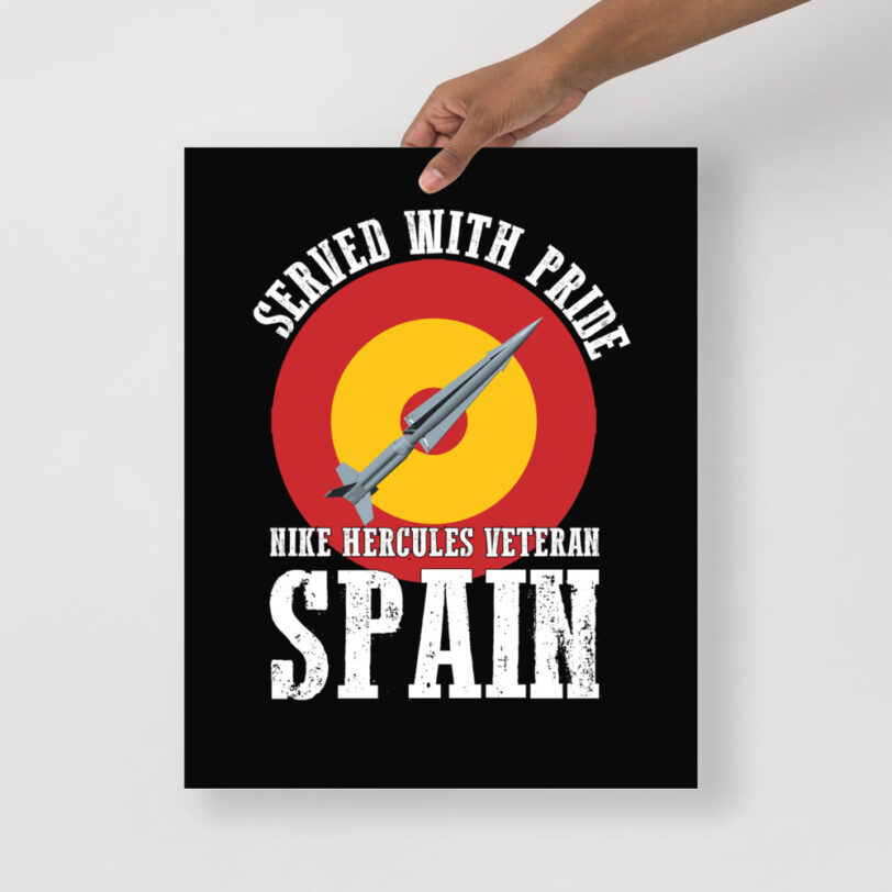 Spain Nike Hercules on Roundel Poster - Image 8