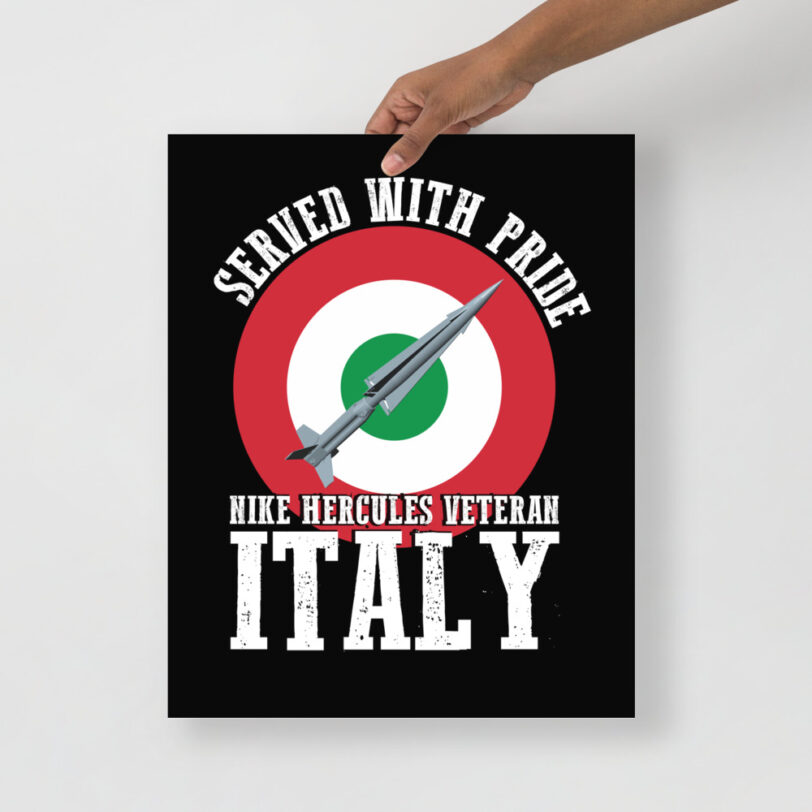 Italy Nike Hercules on Roundel Poster - Image 8