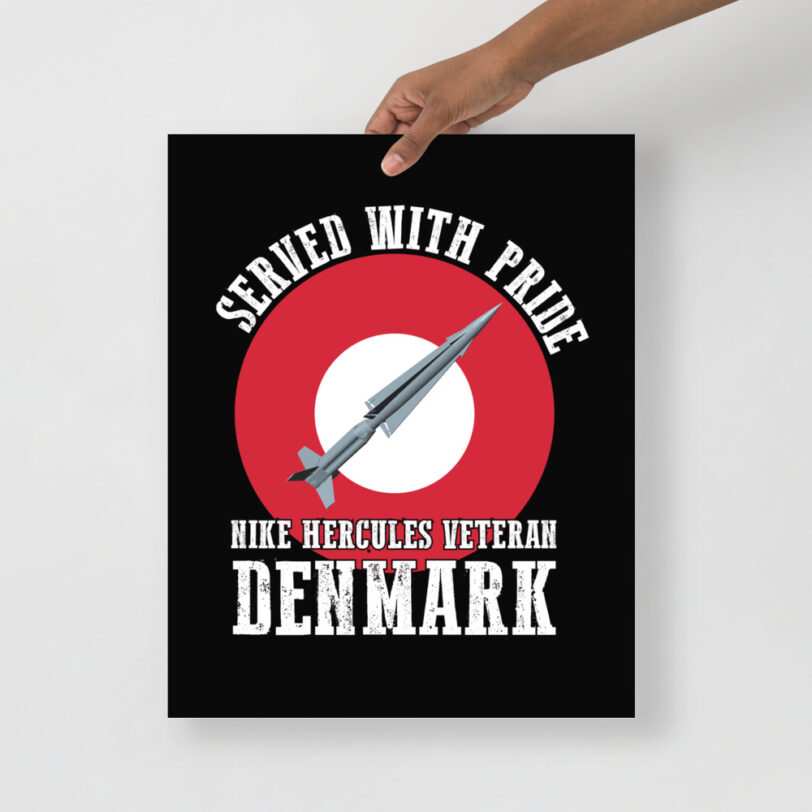 Denmark Nike Hercules on Roundel Poster - Image 8