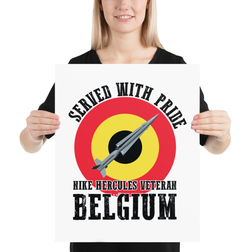 Belgium Nike Hercules on Roundel Poster - Image 8