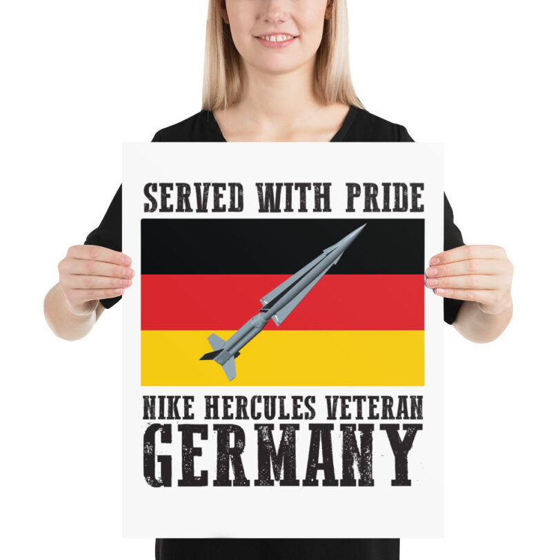 Germany Nike Hercules on Flag Poster - Image 8