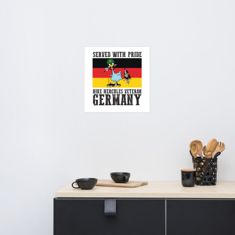 Germany Oozlefinch on Flag Poster - Image 9