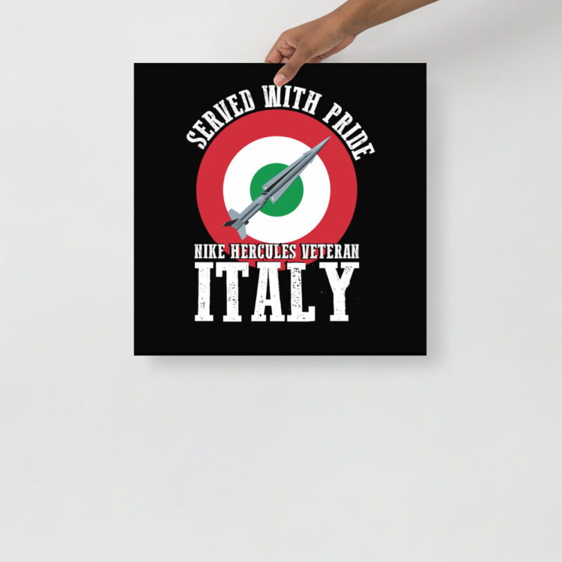 Italy Nike Hercules on Roundel Poster - Image 9