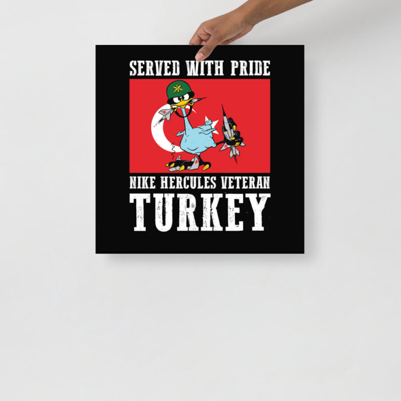 Turkey Oozlefinch on Flag Poster - Image 9