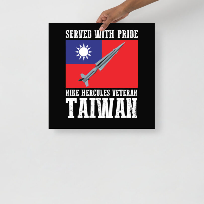 Taiwan Nike Hercules on Flag Poster - Image 9