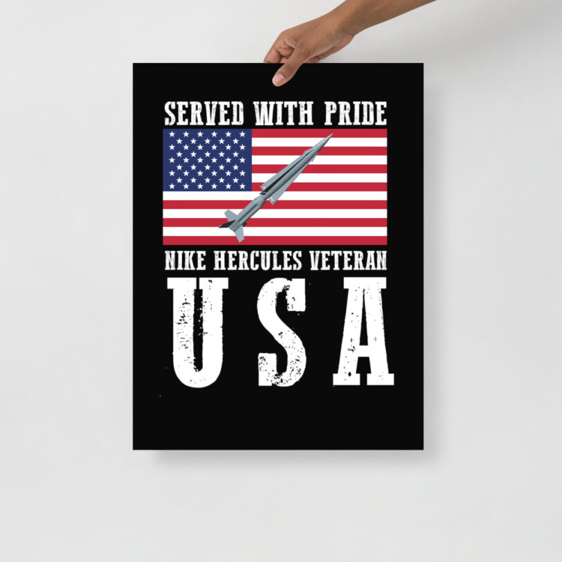 USA Nike Herc on Flag Poster - Image 10