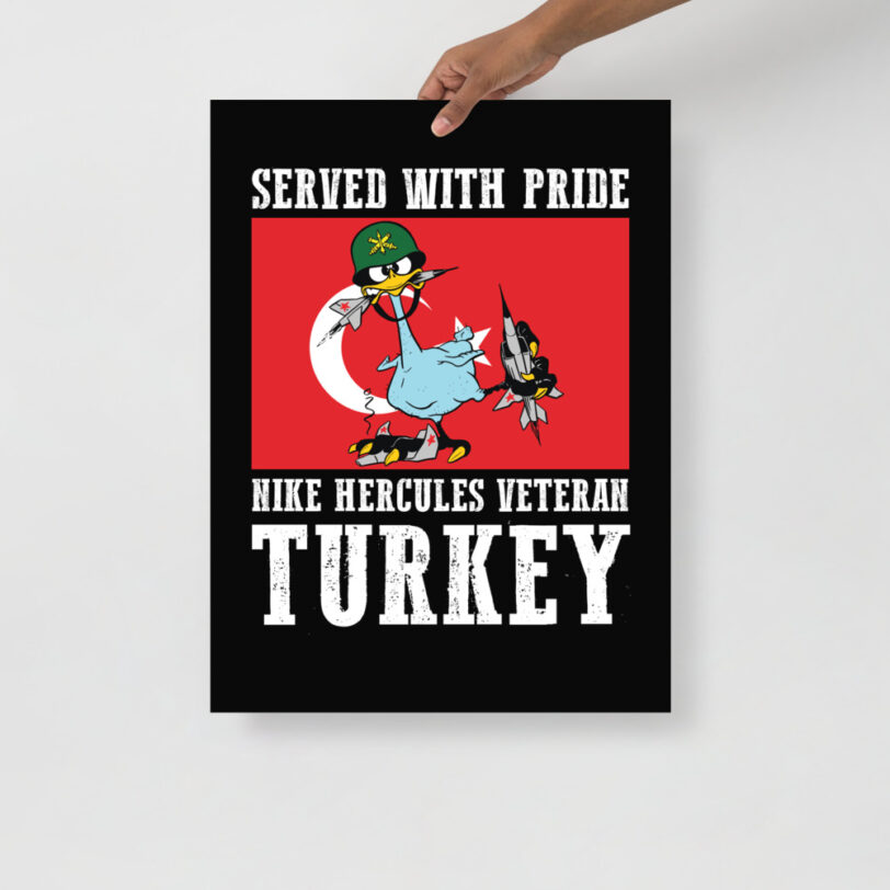 Turkey Oozlefinch on Flag Poster - Image 10