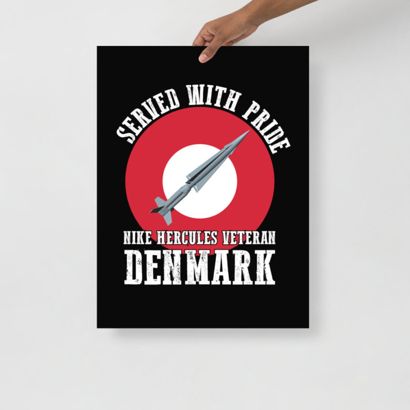 Denmark Nike Hercules on Roundel Poster - Image 10