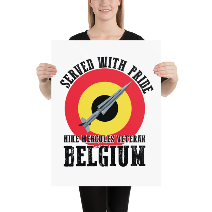 Belgium Nike Hercules on Roundel Poster - Image 10