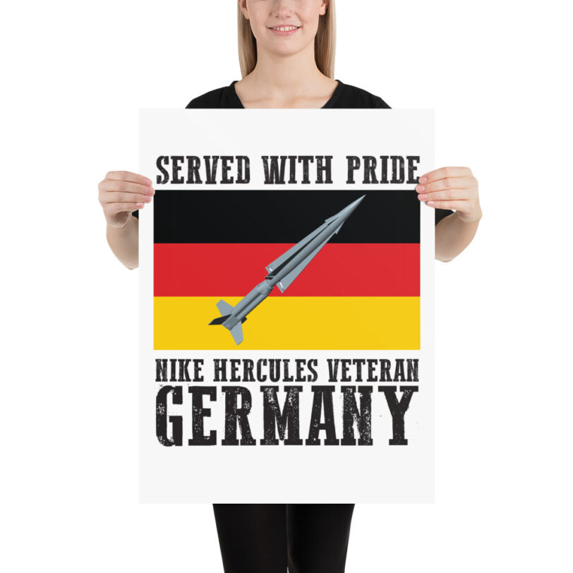 Germany Nike Hercules on Flag Poster - Image 10