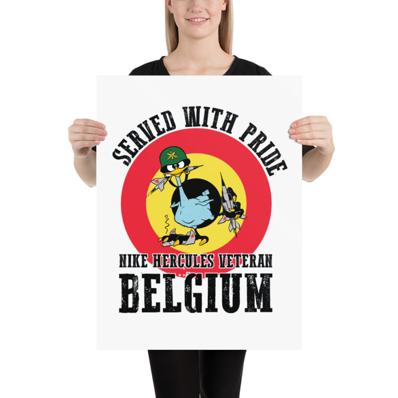 Belgium Oozlefinch on Roundel Poster - Image 10