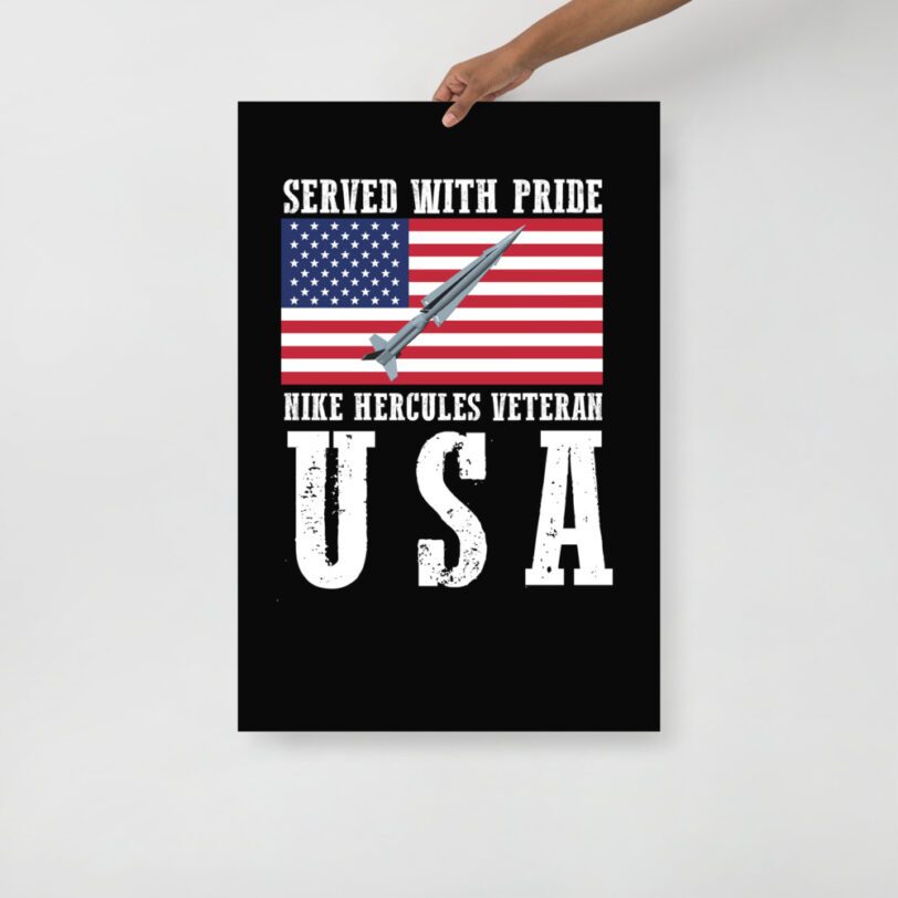 USA Nike Herc on Flag Poster - Image 11