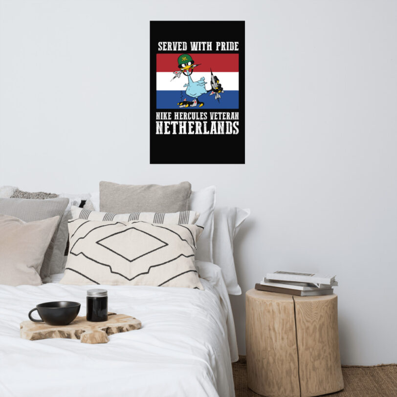 Netherlands Oozlefinch on Flag Poster - Image 10