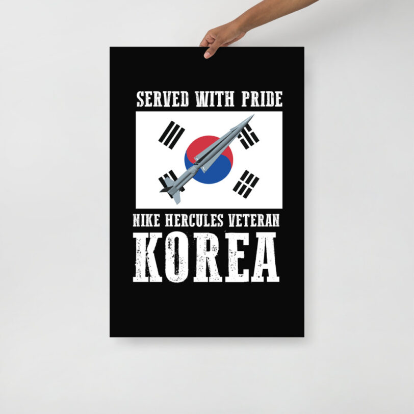 Korea Nike Hercules on Flag Poster - Image 11