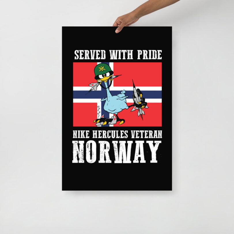 Norway Oozlefinch on Flag Poster - Image 11