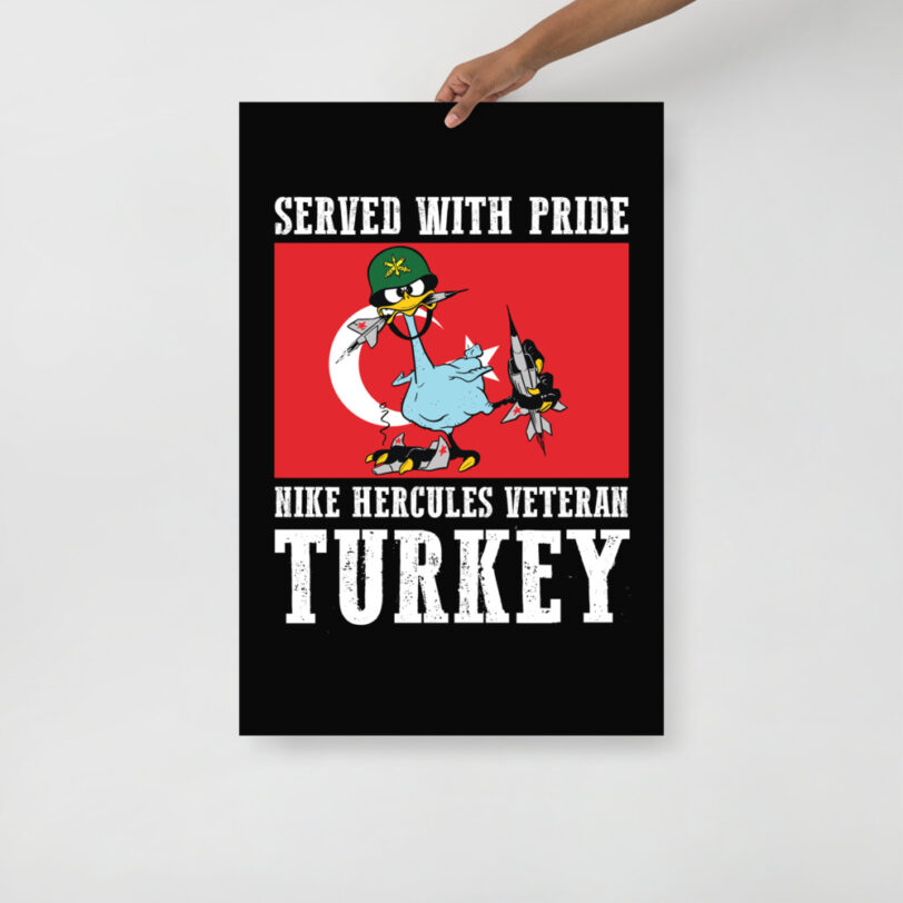 Turkey Oozlefinch on Flag Poster - Image 11