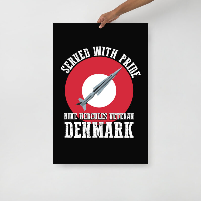 Denmark Nike Hercules on Roundel Poster - Image 11